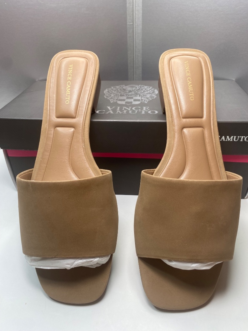 Vince Camuto Cheleah Tortilla Slide Sandals Size 8M NIB - Picture 14 of 16